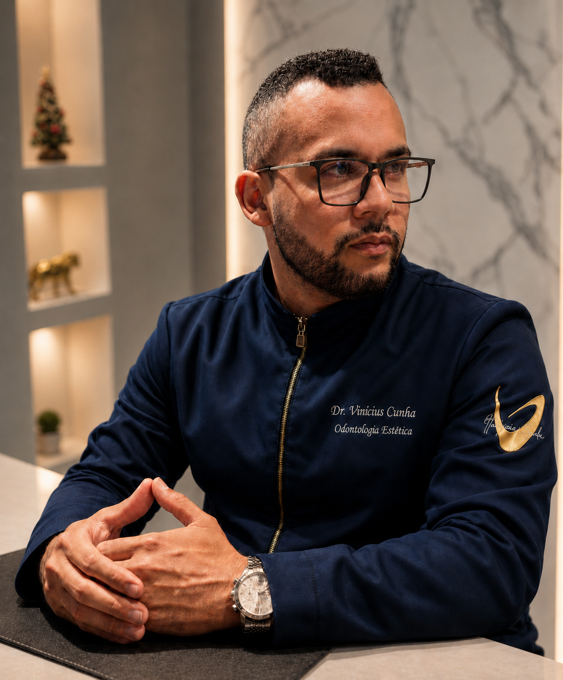 Dr. Vinicius Cunha na clinica Itaquera Smile