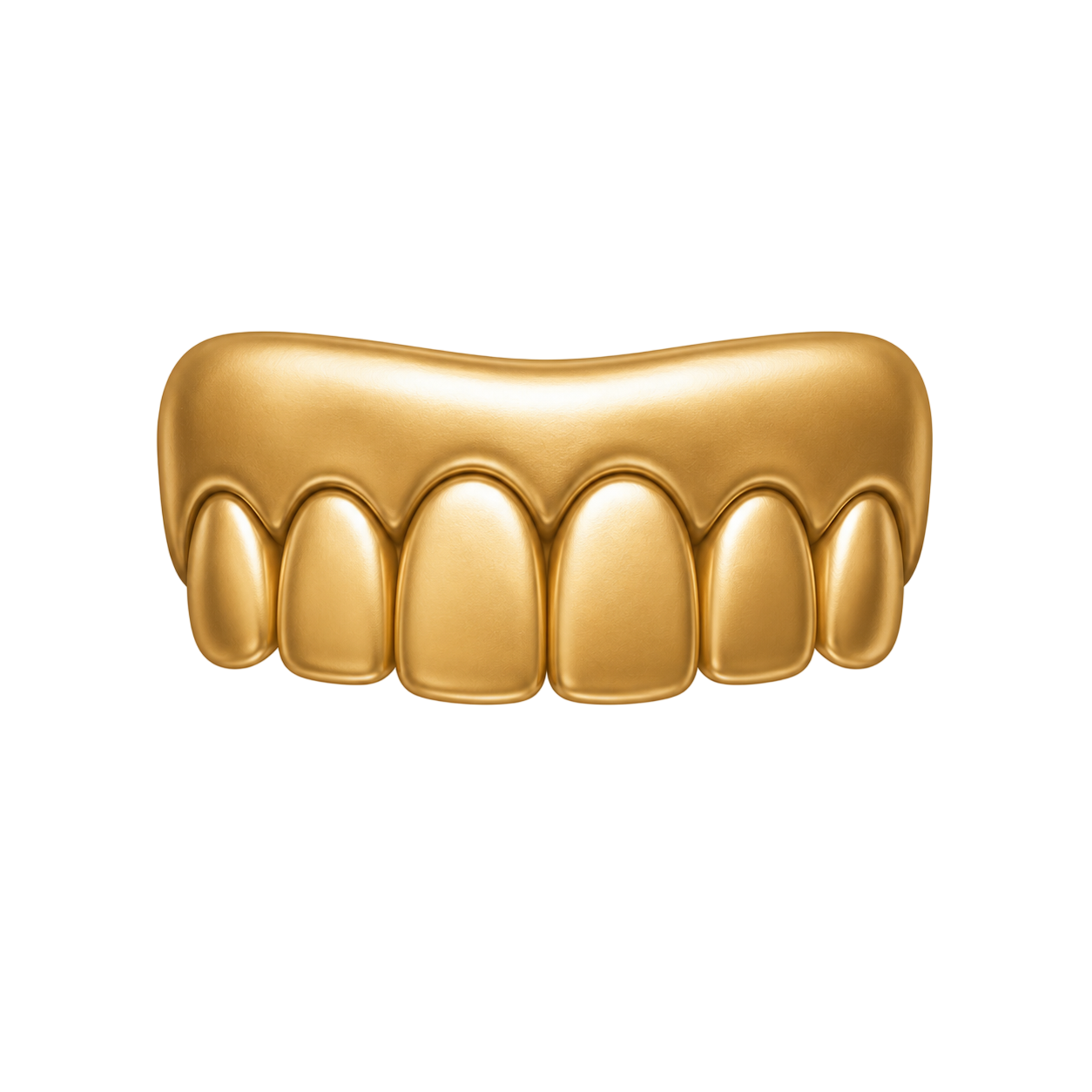 Icone dourado de gengivoplastia